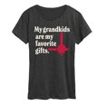 thumbnail image 1 of Instant Message - Grandkids Favorite Gift - Women's Short Sleeve Graphic T-Shirt, 1 of 5