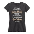 thumbnail image 1 of Instant Message - Grandkids are So Much Fun - Women's Short Sleeve Graphic T-Shirt, 1 of 5
