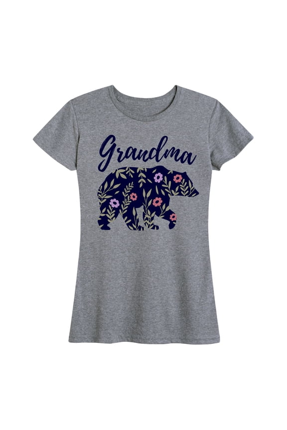 - Grandma Bear - Women's Short Sleeve Graphic T-Shirt