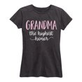 thumbnail image 1 of Instant Message - Grandma The Highest Honor - Women's Short Sleeve Graphic T-shirt, 1 of 5
