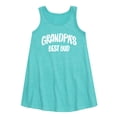 thumbnail image 1 of Instant Message - Grandpas Best Bud - Toddler & Youth Girls A-line Dress, 1 of 5