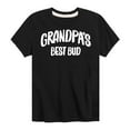 thumbnail image 1 of Instant Message - Grandpas Best Bud - Toddler & Youth Short Sleeve Graphic T-Shirt, 1 of 6