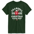 thumbnail image 1 of Instant Message - Grandpas Christmas Cocoa Shop - Men's Short Sleeve Graphic T-Shirt, 1 of 4