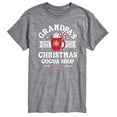thumbnail image 1 of Instant Message - Grandpas Christmas Cocoa Shop - Men's Short Sleeve Graphic T-Shirt, 1 of 5