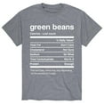 thumbnail image 1 of Instant Message - Green Beans Nutritional Facts - Men's Short Sleeve Graphic T-Shirt, 1 of 5