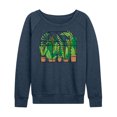 thumbnail image 1 of Instant Message - Greenhouse With Plants - Women's Lightweight French Terry Long Sleeve Shirt, 1 of 6