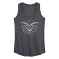 thumbnail image 1 of Instant Message - Grey Bat  - Women's Racerback Tank Top, 1 of 6