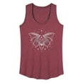 thumbnail image 1 of Instant Message - Grey Bat  - Women's Racerback Tank Top, 1 of 6