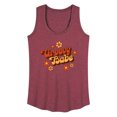 thumbnail image 1 of Instant Message - Groovy Babe - Women's Racerback Tank Top, 1 of 5