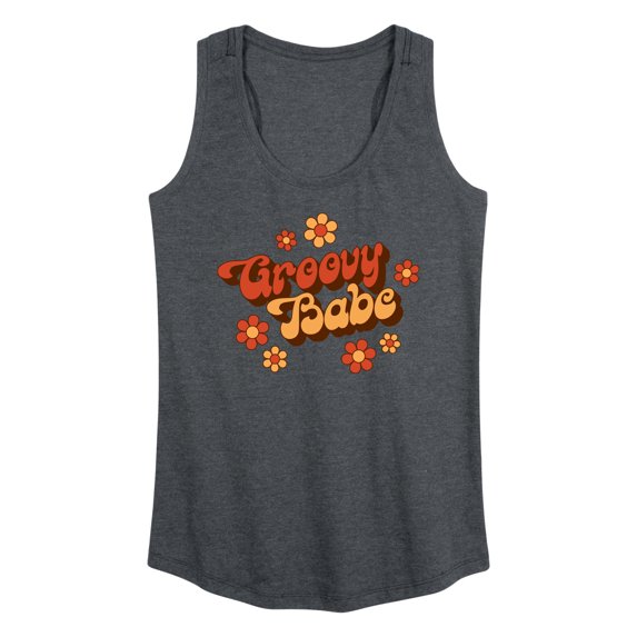 Instant Message - Groovy Babe - Women's Racerback Tank Top