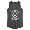 thumbnail image 1 of Instant Message - Groovy Mama - Women's Racerback Tank Top, 1 of 6