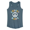 thumbnail image 1 of Instant Message - Groovy Mama - Women's Racerback Tank Top, 1 of 6
