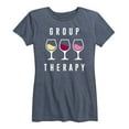 thumbnail image 1 of Instant Message - Group Therapy - Women's Short Sleeve Graphic T-Shirt, 1 of 5