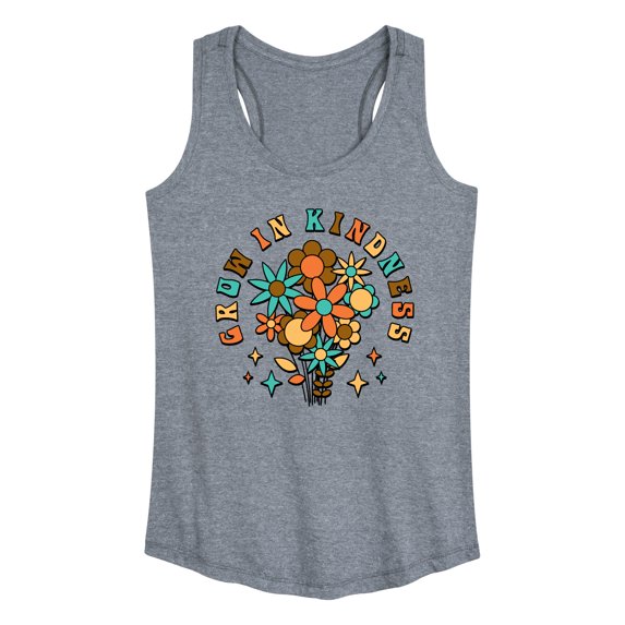 Instant Message - Grow In Kindness - Women's Racerback Tank Top