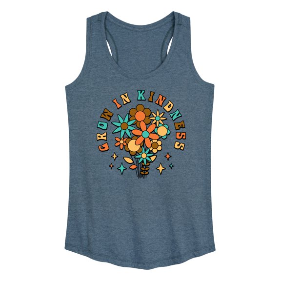 Instant Message - Grow In Kindness - Women's Racerback Tank Top