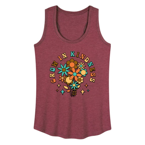 Instant Message - Grow In Kindness - Women's Racerback Tank Top