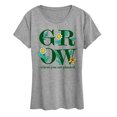 thumbnail image 1 of Instant Message - Grow Where You Are Planted - Women's Short Sleeve Graphic T-Shirt, 1 of 5