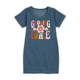 thumbnail image 1 of Instant Message - Growing In Grace - Toddler & Youth Girls Fleece Dress, 1 of 6