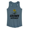thumbnail image 1 of Instant Message - Grown Different Dandelion - Women's Racerback Tank Top, 1 of 6
