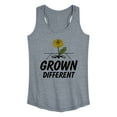 thumbnail image 1 of Instant Message - Grown Different Dandelion - Women's Racerback Tank Top, 1 of 6