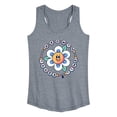 thumbnail image 1 of Instant Message - Growth Takes Time Beads - Women's Racerback Graphic Tank, 1 of 4