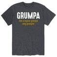 thumbnail image 1 of Instant Message - Grumpa - Men's Short Sleeve Graphic T-Shirt, 1 of 5