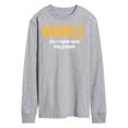 thumbnail image 1 of Instant Message - Gruncle - Men's Long Sleeve T-Shirt, 1 of 6