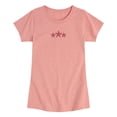 thumbnail image 1 of Instant Message - Grunge Stars -Youth Girls Short Sleeve T-Shirt, 1 of 5