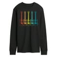 thumbnail image 1 of Instant Message - Guitar Lineup  - Men's Long Sleeve T-Shirt, 1 of 6