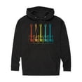 thumbnail image 1 of Instant Message - Guitar Lineup  - Men's Pullover Hooded Fleece Sweatshirt, 1 of 6
