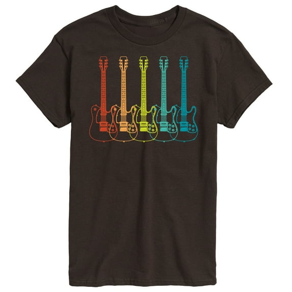 Instant Message - Guitar Lineup - Men's Short Sleeve Graphic T-Shirt
