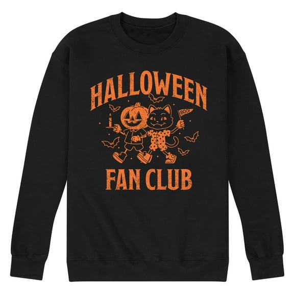 Instant Message - Halloween Fan Club - Men's Crew Fleece Sweatshirts
