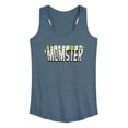 thumbnail image 1 of Instant Message - Halloween Momster  - Women's Racerback Tank Top, 1 of 6