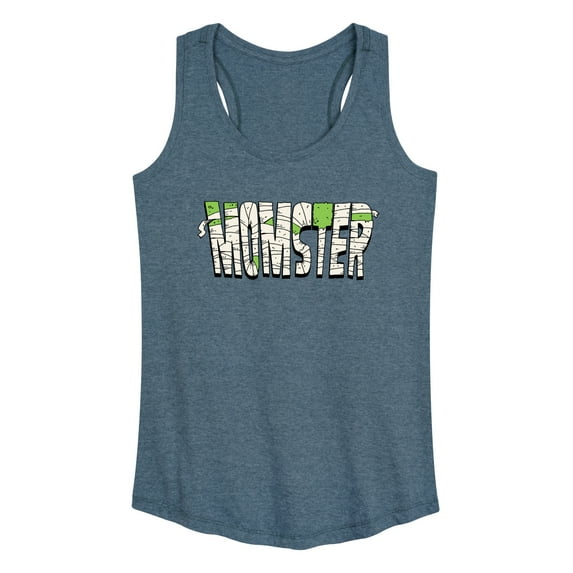 Instant Message - Halloween Momster - Women's Racerback Tank Top