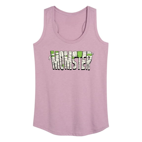 Instant Message - Halloween Momster - Women's Racerback Tank Top