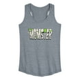 thumbnail image 1 of Instant Message - Halloween Momster  - Women's Racerback Tank Top, 1 of 6
