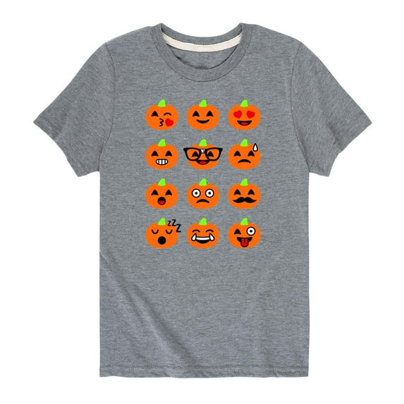 Instant Message - Halloween Pumpkins, Cats and Treats - Toddler and Youth Short Sleeve Graphic T-Shirt