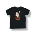 thumbnail image 1 of Instant Message - Halloween Rocks Skeleton Hand-TODDLER SHORT SLEEVE TEE-2T, 1 of 4