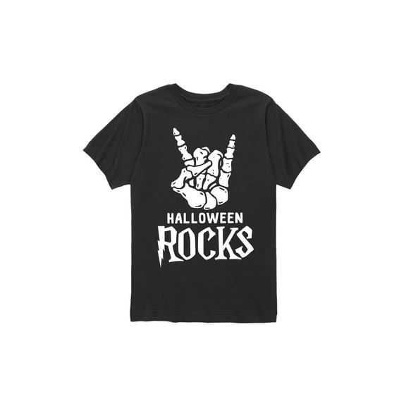 Instant Message - Halloween Rocks - Toddler Short Sleeve Tee