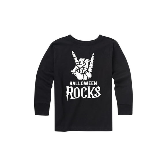 Instant Message - Halloween Rocks - Youth Long Sleeve Tee