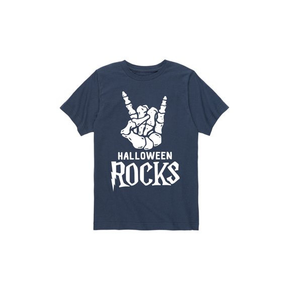 Instant Message - Halloween Rocks - Youth Short Sleeve Tee
