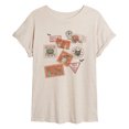 thumbnail image 1 of Instant Message - Halloween Stamps Oversized Graphic T-Shirt, 1 of 5