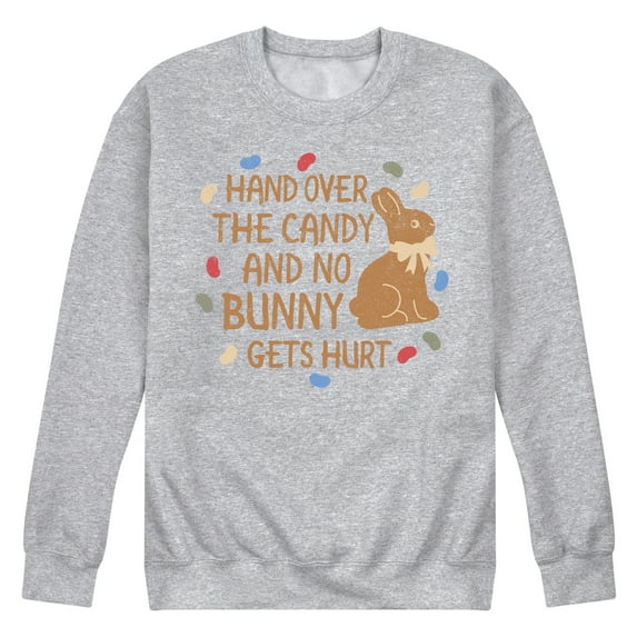 Instant Message - Hand Over The Candy - Men's Crew Neck Fleece Pullover