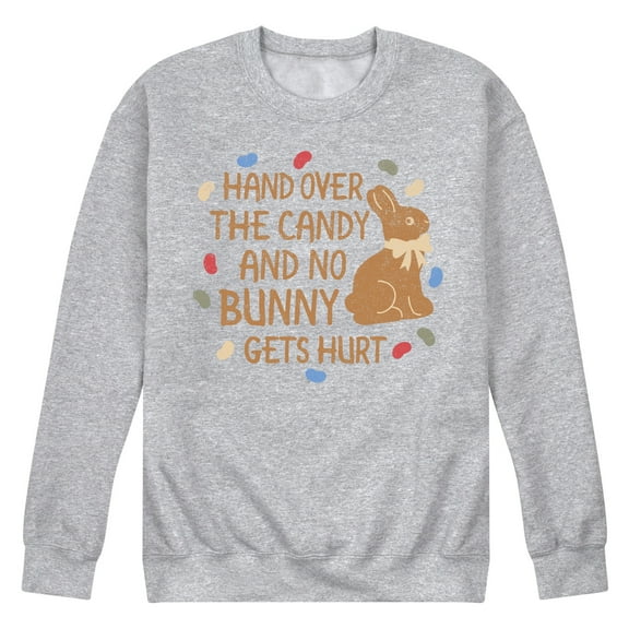 Instant Message - Hand Over The Candy - Men's Crew Neck Fleece Pullover