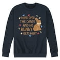 thumbnail image 1 of Instant Message - Hand Over The Candy - Men's Crew Neck Fleece Pullover, 1 of 6