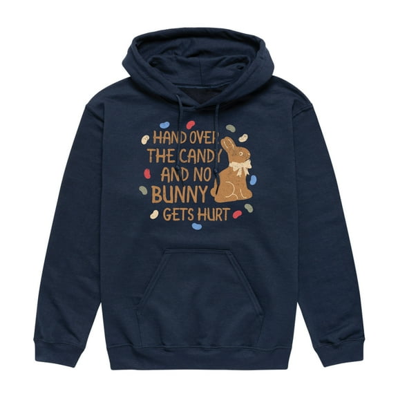 Instant Message - Hand Over The Candy - Men's Pullover Hooded Fleece Sweatshirt