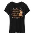 thumbnail image 1 of Instant Message - Hand Over The Candy - Women's Short Sleeve Graphic T-Shirt, 1 of 6