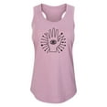 thumbnail image 1 of Instant Message - Hand With Eye - Women's Racerback Tank, 1 of 5