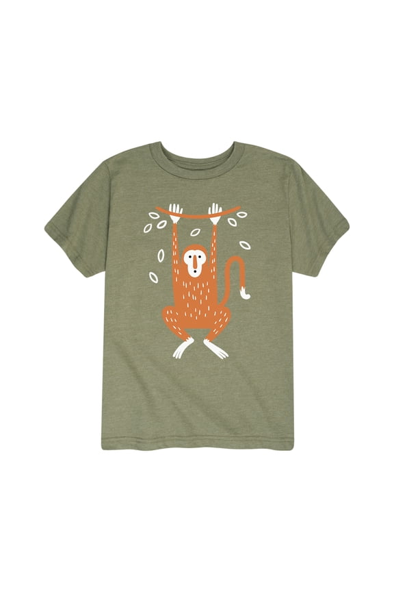 - Hanging Monkey Top Hit Toddler Short Sleeve Graphic T-Shirt