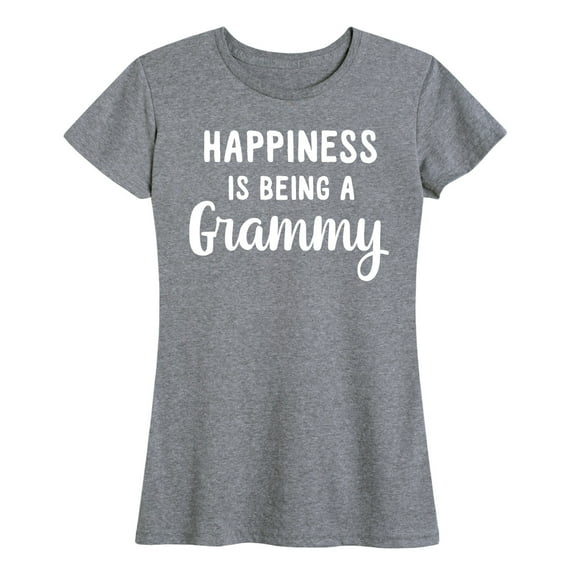 Instant Message - Happiness is Being a Grammy - Women's Short Sleeve Graphic T-shirt